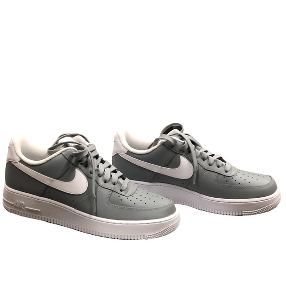 Nike Men's Air Force 1 '07 Particle Grey/White Shoes Men’s Size 9 NIB - Picture 2 of 12